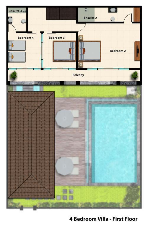 Villa Echo Beach Кута Экстерьер фото